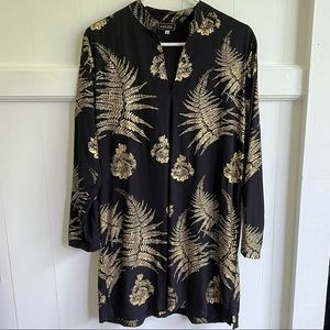 Long sleeve short dress by Kahulaleʻa.